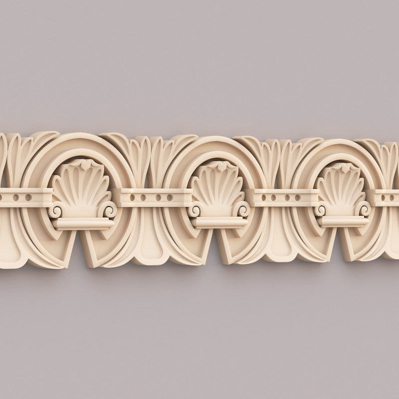 Classic Pattern 012 3D Modell .c4d .max .obj .3ds .fbx .stl .blend