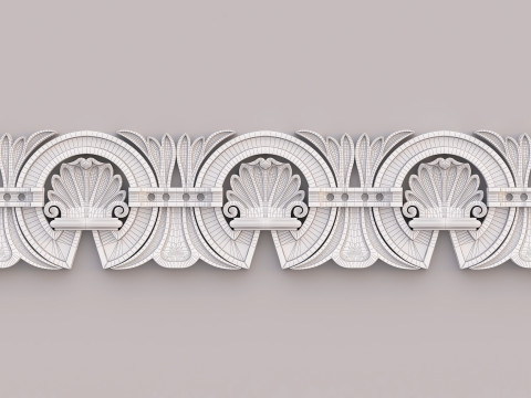 Classic Pattern 012 3D Modell