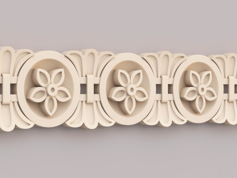 Classic Pattern 013 3D Model