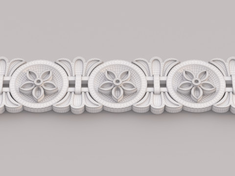 Classic Pattern 013 3D Model