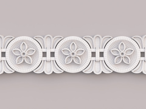 Classic Pattern 013 3D 모델