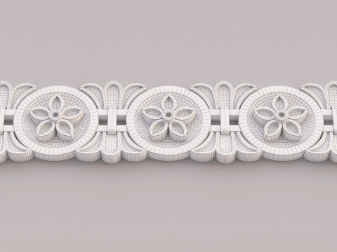 Classic Pattern 013 3D 모델