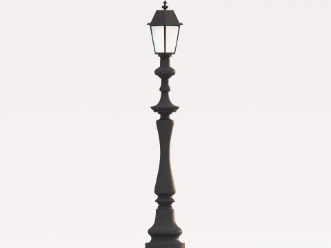 Street Lamp Models 001-002 3D Model