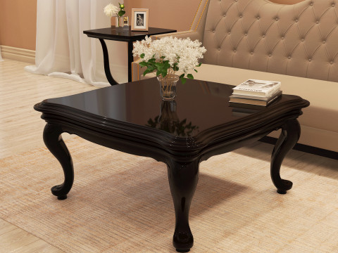 Classic Coffee Table 001 3D Model