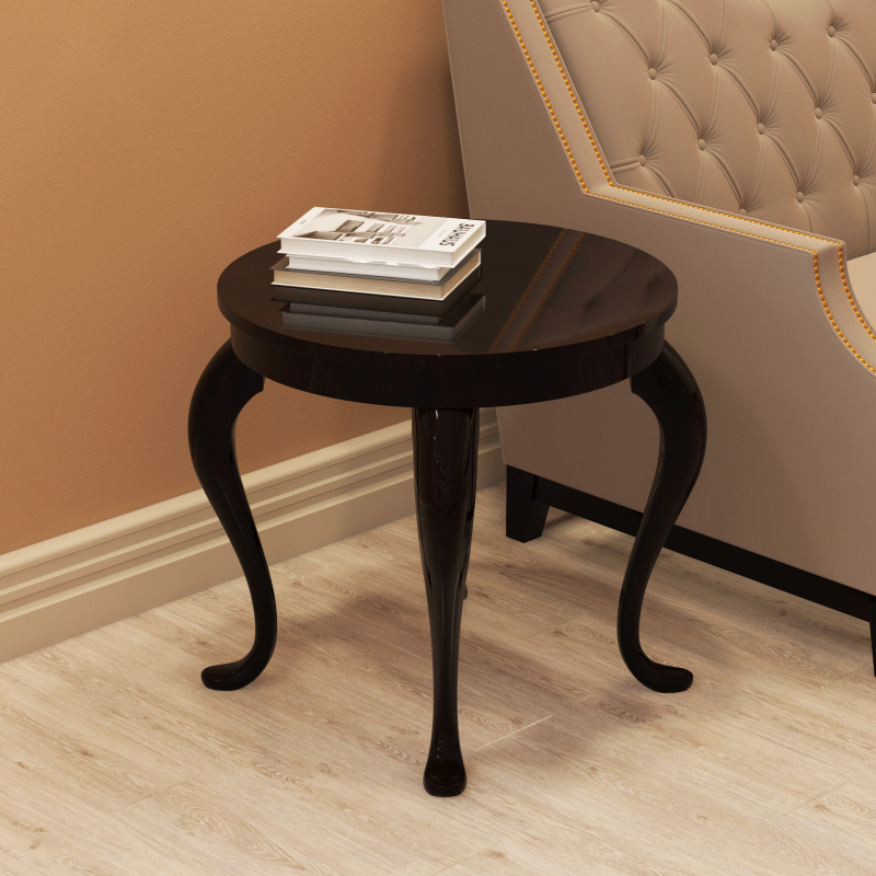 Classic Side Table 001 3D Model .c4d .max .obj .3ds .fbx .stl .blend 