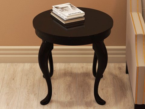 Classic Side Table 001 3D Model