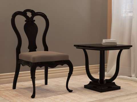 Dining Chair 001 Modelo 3D