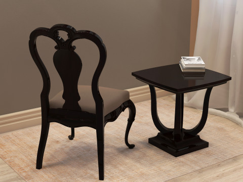 Dining Chair 001 Modelo 3D