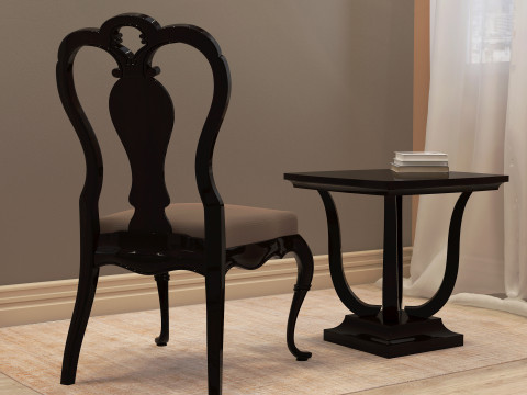 Dining Chair 001 Modelo 3D