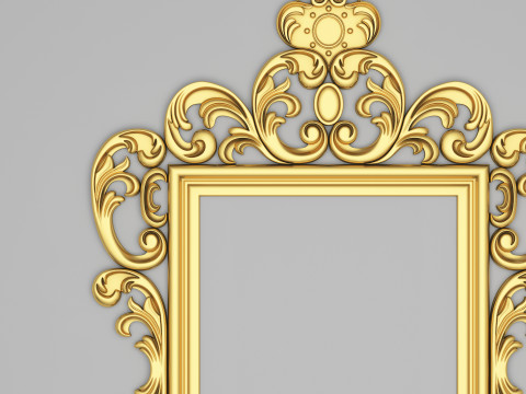Classic Frame Mirror 005 Modelo 3D