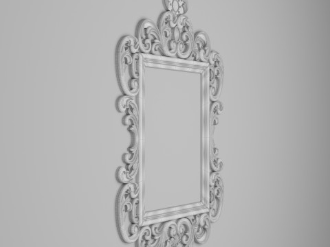 Classic Frame Mirror 005 Modelo 3D
