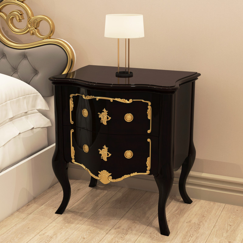 Classic Nightstand 001 3Dモデル .c4d .max .obj .3ds .fbx .stl .blend 