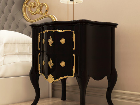 Classic Nightstand 001 3Dモデル