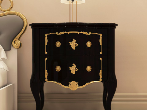 Classic Nightstand 001 3Dモデル