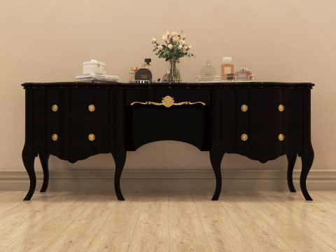 Classic Makeup Table 001 Modelo 3D