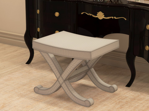 Pouf Chair 001 3Dモデル