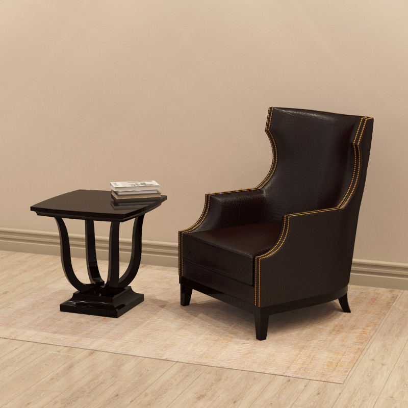 Leather berjer 001 3Dモデル .c4d .max .obj .3ds .fbx .stl .blend 