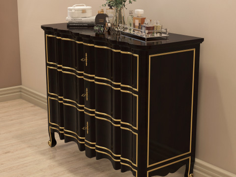 Classic Makeup Table 002 Modelo 3D