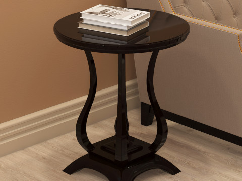 Classic Side Table 002 3D 模型