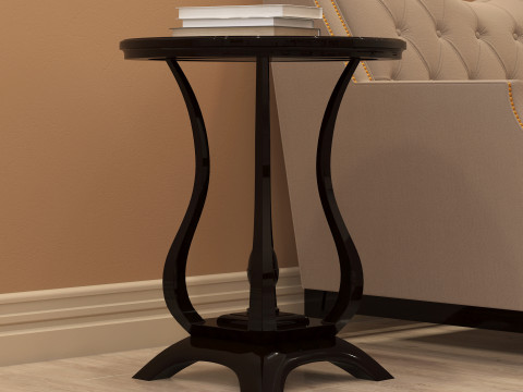 Classic Side Table 002 3D Model