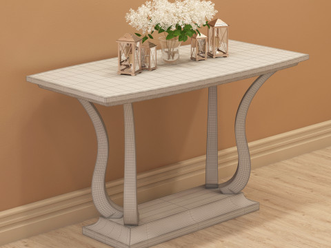 Modern Dresuar 001 3D Model
