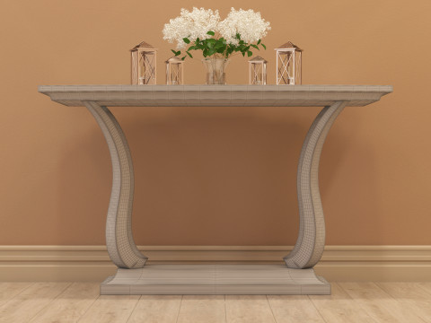 Modern Dresuar 001 3D Model