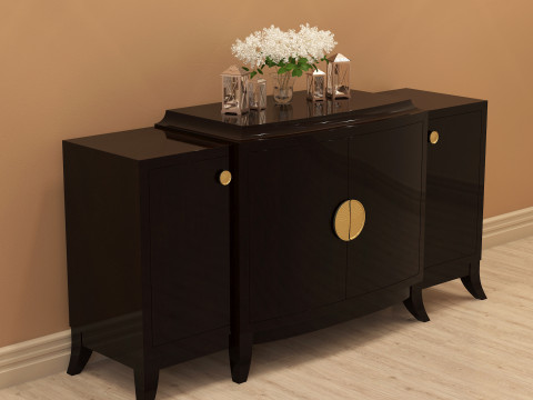 Modern Sideboard 001 3Dモデル