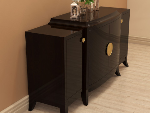 Modern Sideboard 001 Model 3D