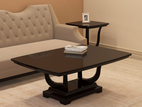 Modern Coffee Table 001 3D 模型