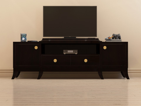 Modern TV Unit 001 Modelo 3D