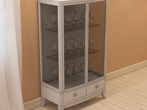 Modern Showcase 001 3Dモデル