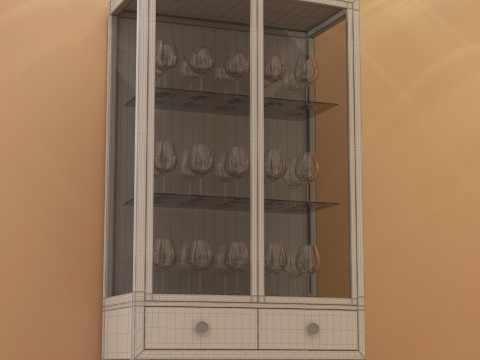 Modern Showcase 001 3Dモデル