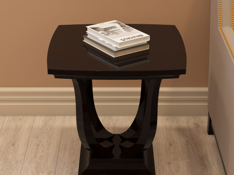 Modern Side Table 001 3D Model
