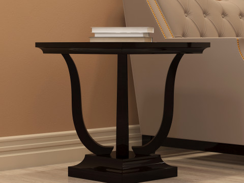 Modern Side Table 001 3D Model