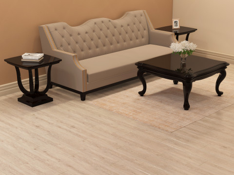 Modern Side Table 001 3D Model