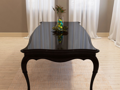 Dining Table 002 3D Модель