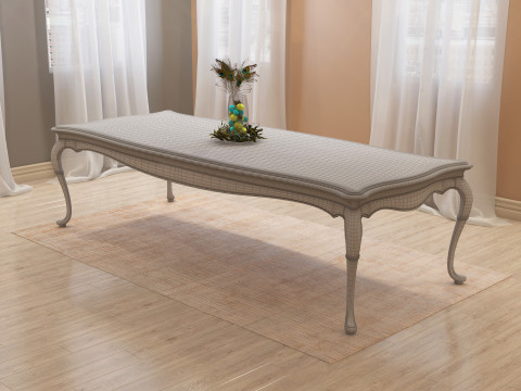 Dining Table 002 3D Модель