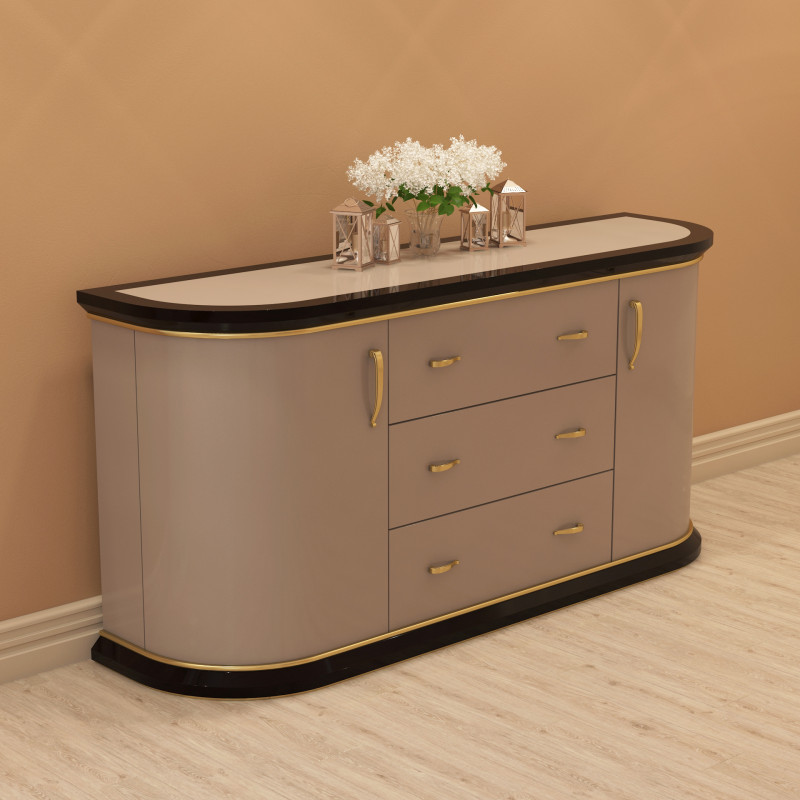 Modern Sideboard 002 3D 模型 .c4d .max .obj .3ds .fbx .stl .blend 