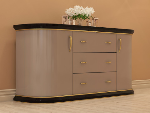 Modern Sideboard 002 3D 模型