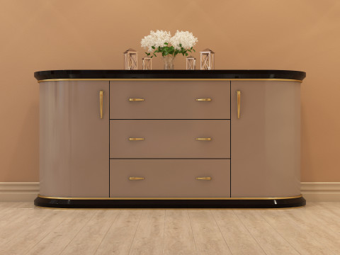 Modern Sideboard 002 3D 模型