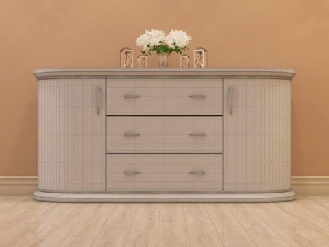 Modern Sideboard 002 3D 模型