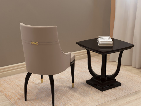 Dining Table 003 3D Model