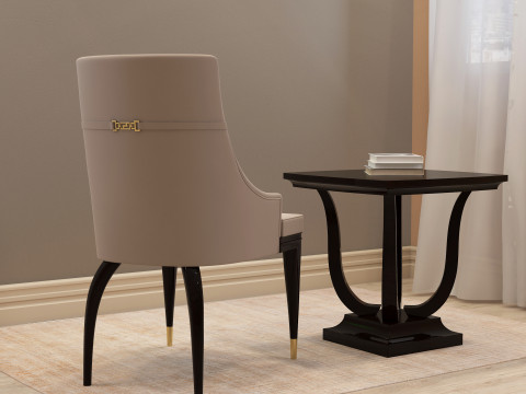 Dining Table 003 3D Model