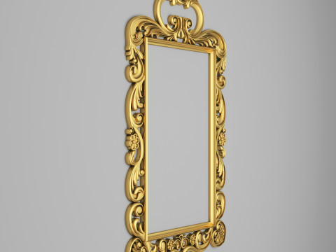 Classic Frame Mirror 008 3Dモデル
