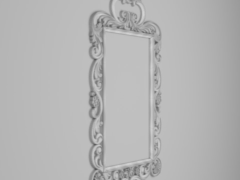 Classic Frame Mirror 008 3Dモデル