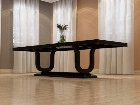 Dining Table 003 3D Model