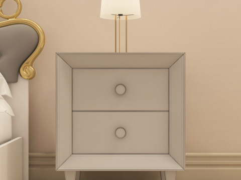Modern NightStand 001 3D 모델