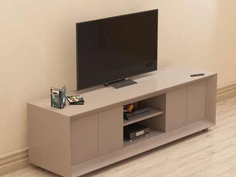 Modern TV Unit 002 Modelo 3D