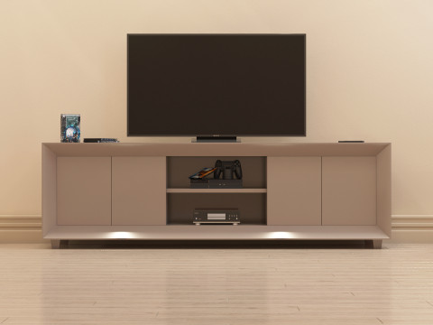 Modern TV Unit 002 Model 3D