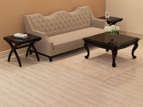 Modern Side Table 002 Modello 3D